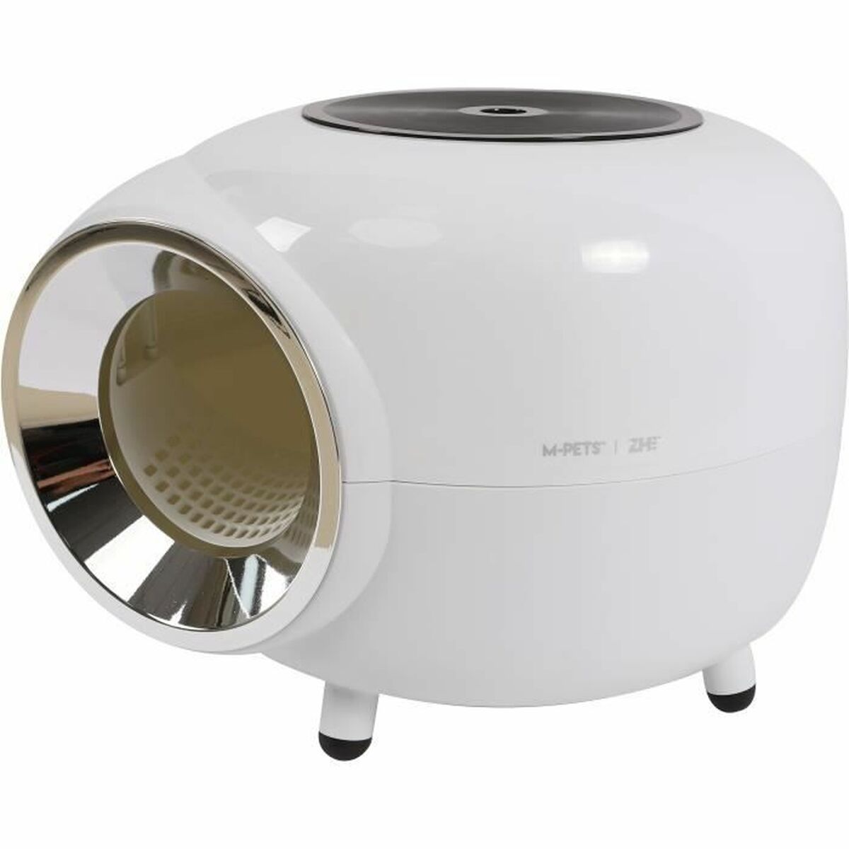 Arenero para Gatos MPETS SPACE I Blanco Plástico