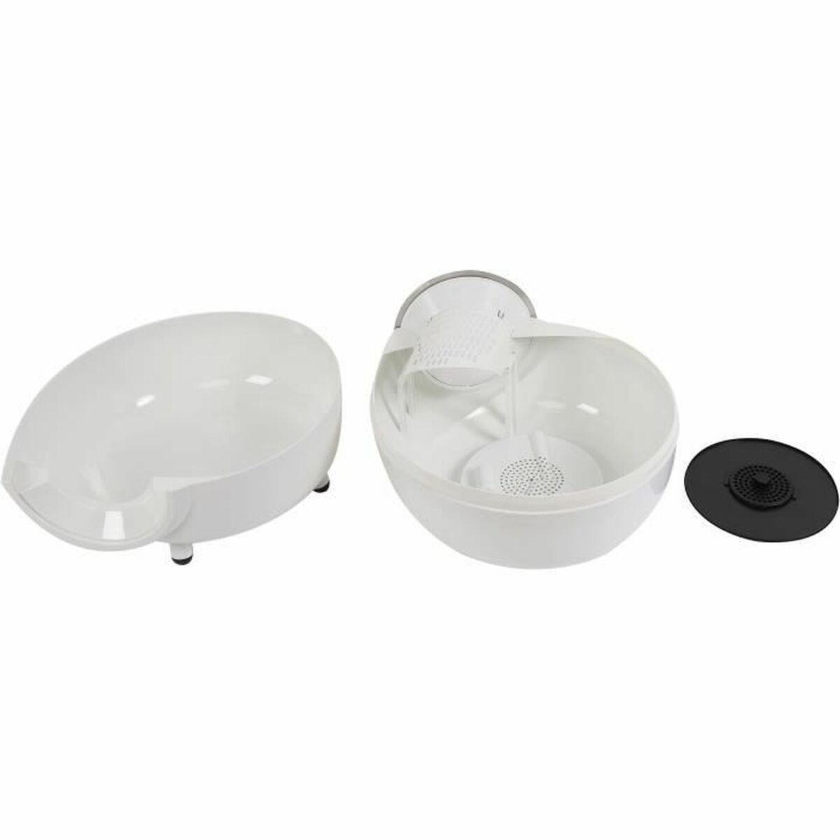 Arenero para Gatos MPETS SPACE I Blanco Plástico