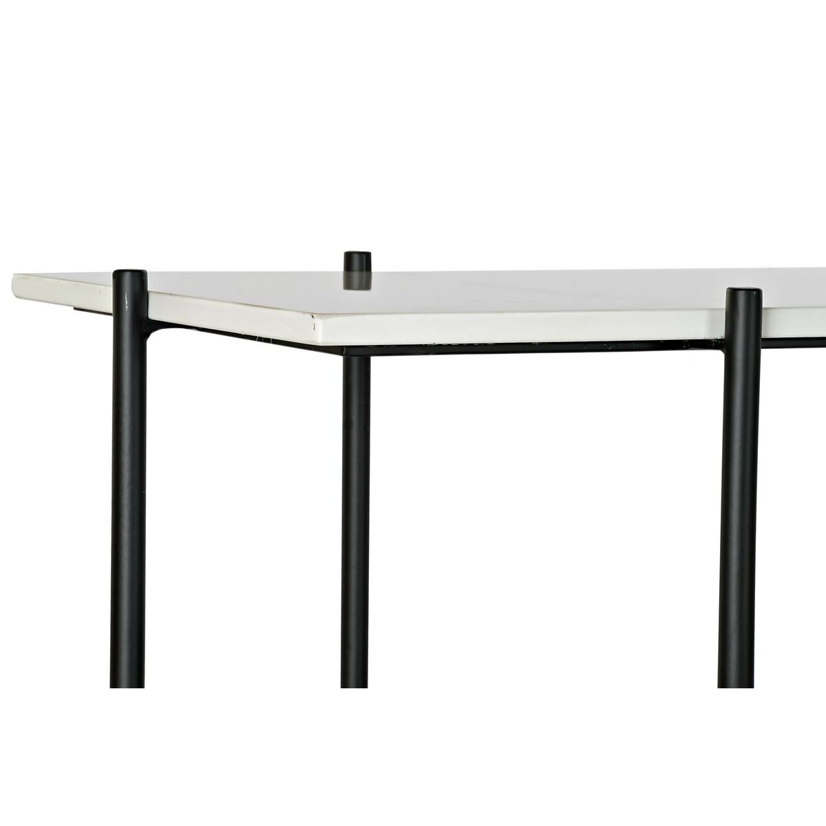 Recibidor DKD Home Decor Blanco Negro 120 x 40 x 80 cm