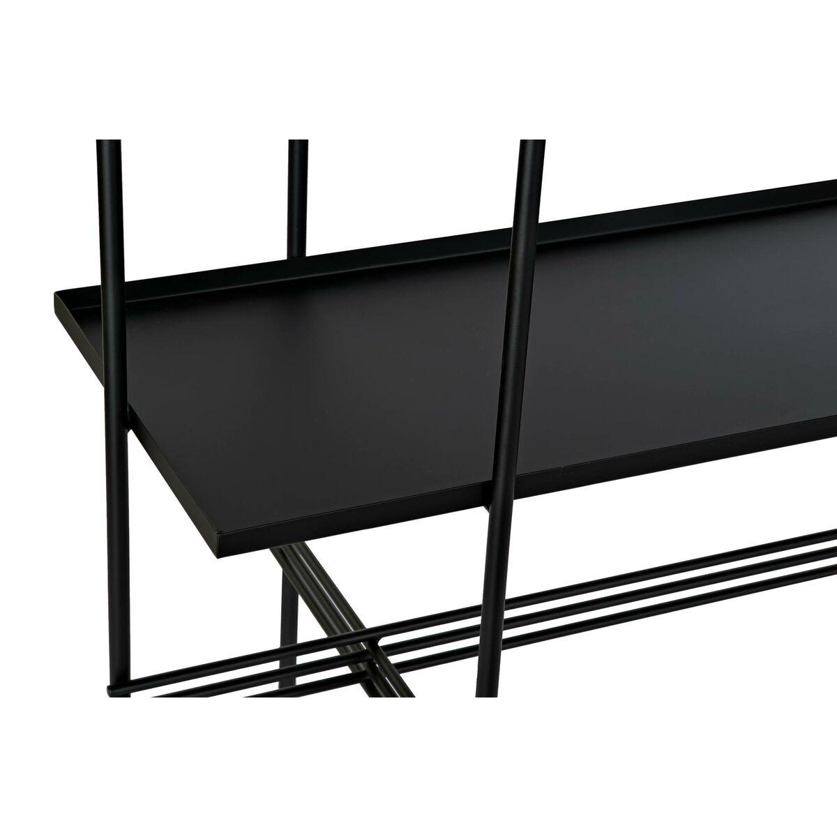 Recibidor DKD Home Decor Blanco Negro 120 x 40 x 80 cm