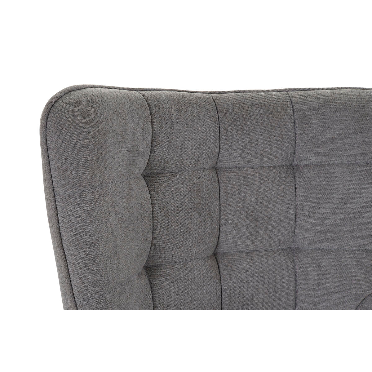 Sillón DKD Home Decor Negro Gris 69 x 77 x 91 cm