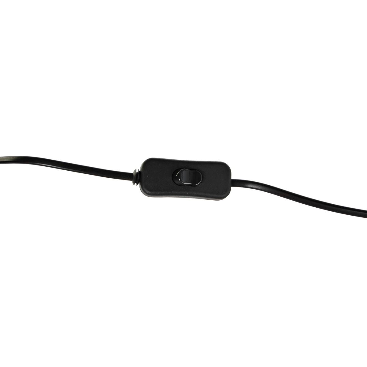 Lámpara de Pie DKD Home Decor Marrón Negro Metal Rafia 50 W 220 V 56 x 46 x 140 cm