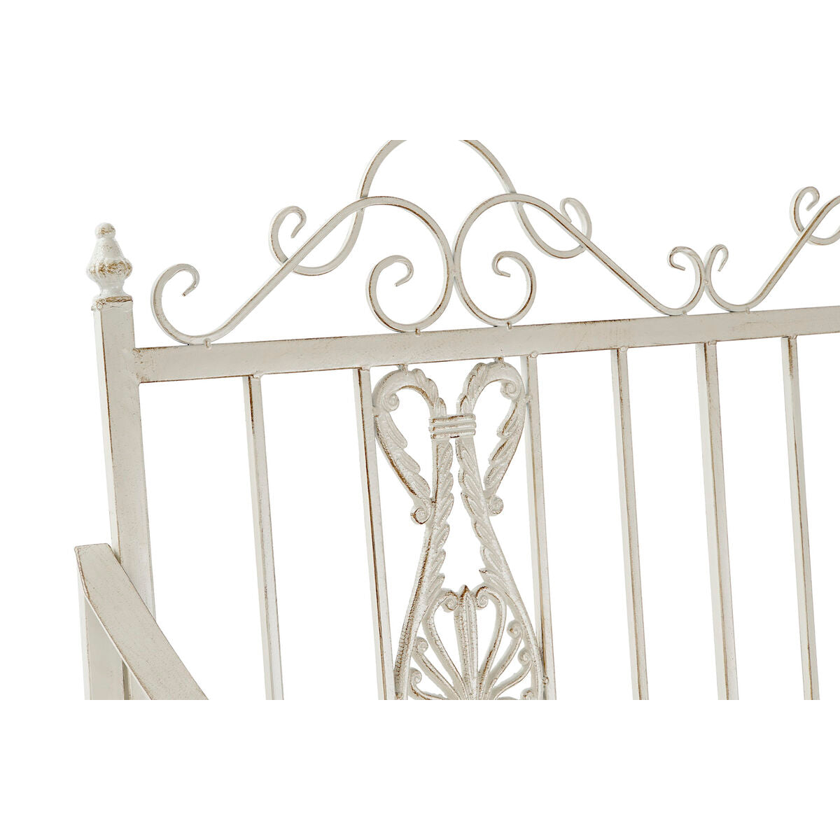 Mecedora DKD Home Decor Metal Aluminio Blanco (118 x 90 x 92 cm)