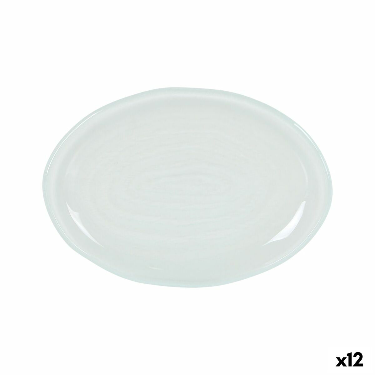 Bandeja de Aperitivos Ovalado 17 x 12 cm (12 Unidades)