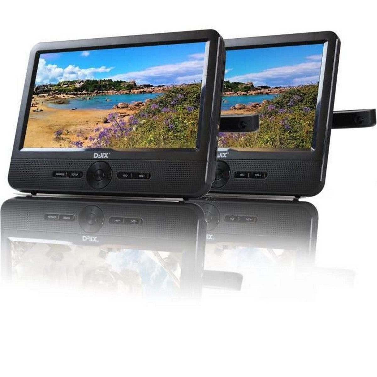 Reproductor de DVD D-JIX PVS 906-50SM 9" 800 x 480 px
