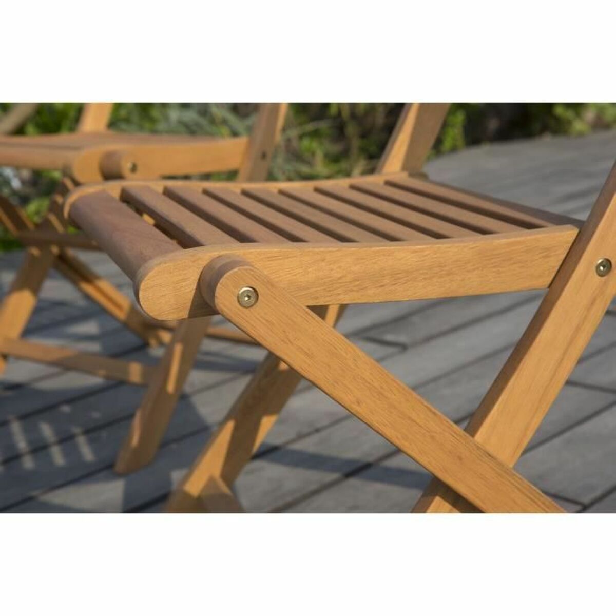 Silla de Jardín 47 x 57,5 x 89,5 cm (2 Unidades)