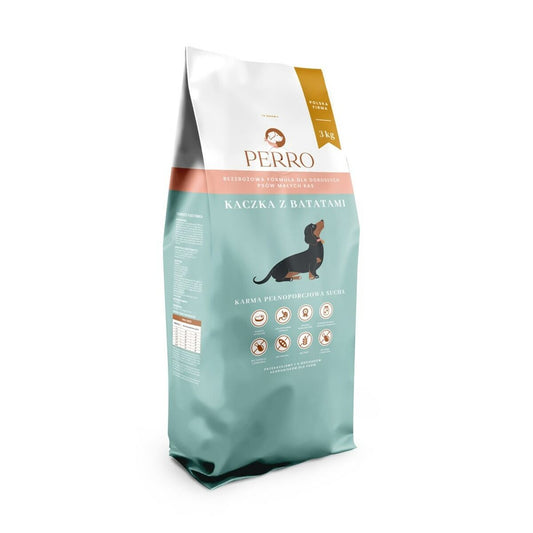 Pienso PERRO Duck with sweet potatoes Small breeds Pato 3 Kg Adulto 3,5 kg