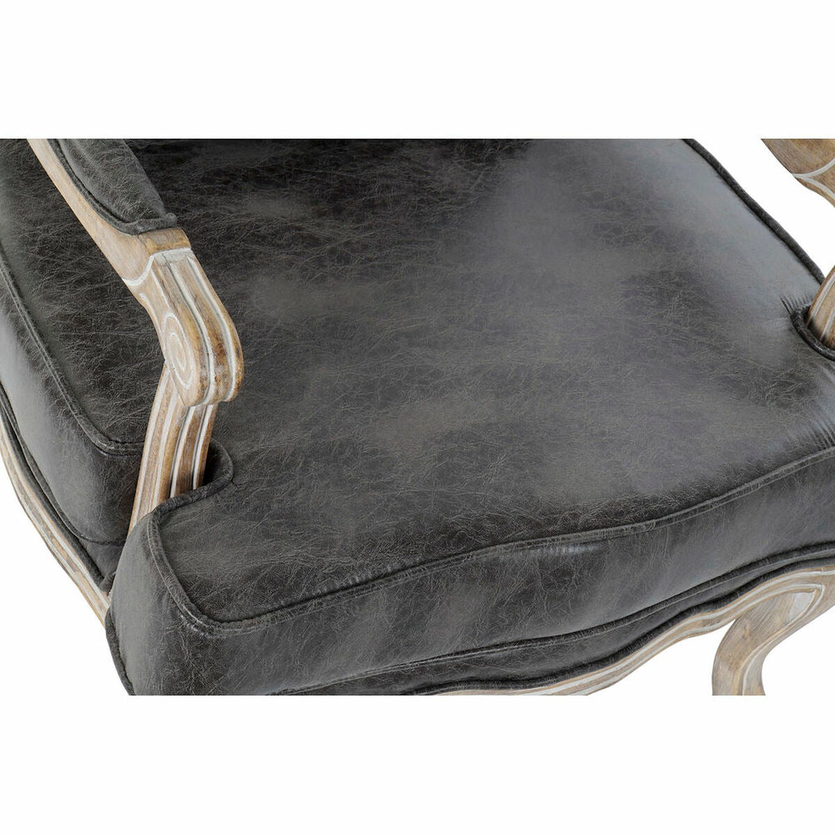 Sillón DKD Home Decor Marrón Natural 70 x 66 x 94 cm