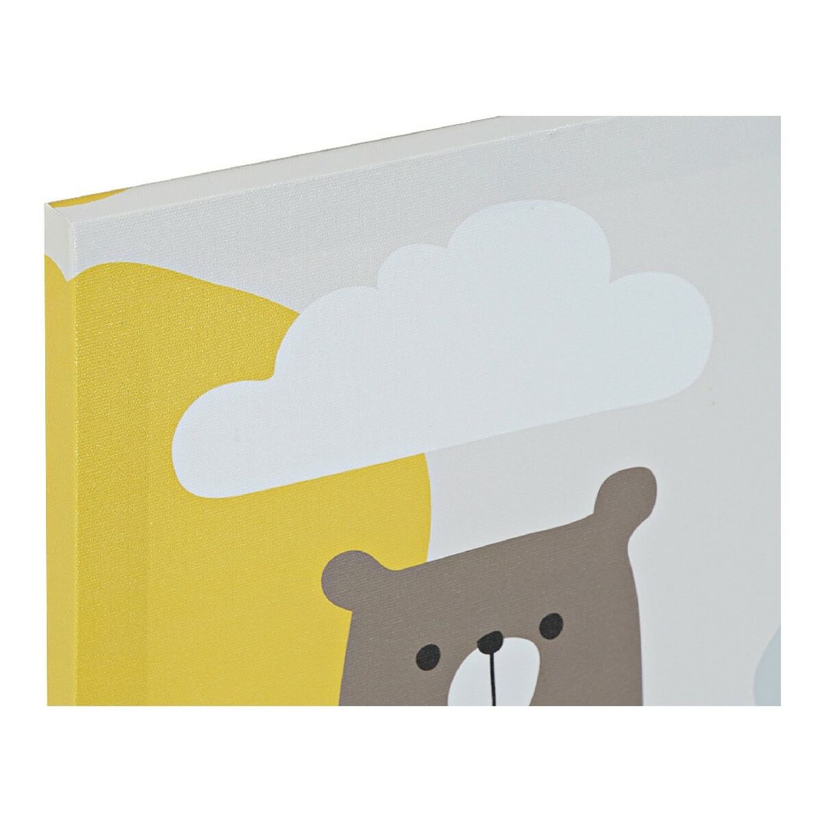 Cuadro DKD Home Decor Animals Lienzo Infantil Animales (30 x 1,8 x 40 cm) (6 Unidades)