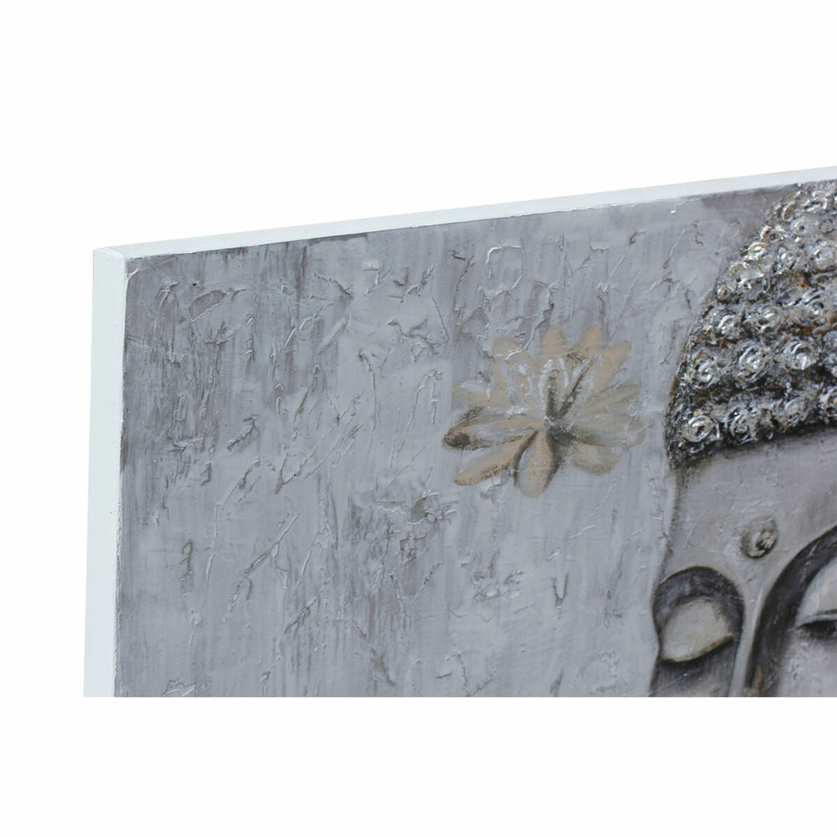 Cuadro DKD Home Decor 120 x 2,8 x 80 cm Buda Oriental (2 Unidades)
