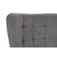 Sillón DKD Home Decor Negro Gris 69 x 77 x 91 cm
