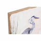 Cuadro DKD Home Decor Pájaro Oriental (2 Unidades) (50 x 3 x 70 cm)