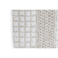 Jarrón DKD Home Decor 18 x 8 x 36 cm Blanco Resina Moderno