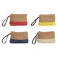 Neceser DKD Home Decor Fibra Amarillo Azul Blanco Rojo Beige (4 Unidades)