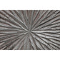 Decoración de Pared DKD Home Decor 3D 121,5 x 2,5 x 122 cm Plateado Moderno