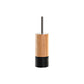 Escobilla para el Baño DKD Home Decor Negro Natural Bambú 10 x 10 x 36,8 cm