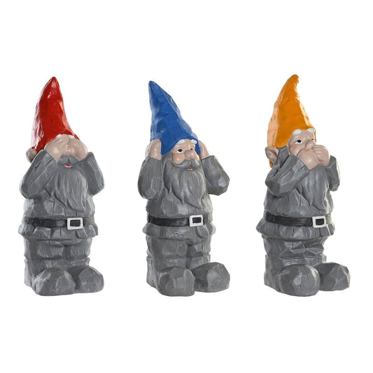 Figura Decorativa DKD Home Decor 25 x 18,3 x 48,2 cm Gnomo Magnesio