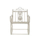 Mecedora DKD Home Decor Metal Aluminio Blanco (63 x 89 x 92 cm)