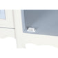Aparador DKD Home Decor Blanco Azul cielo (140 x 45 x 90 cm)