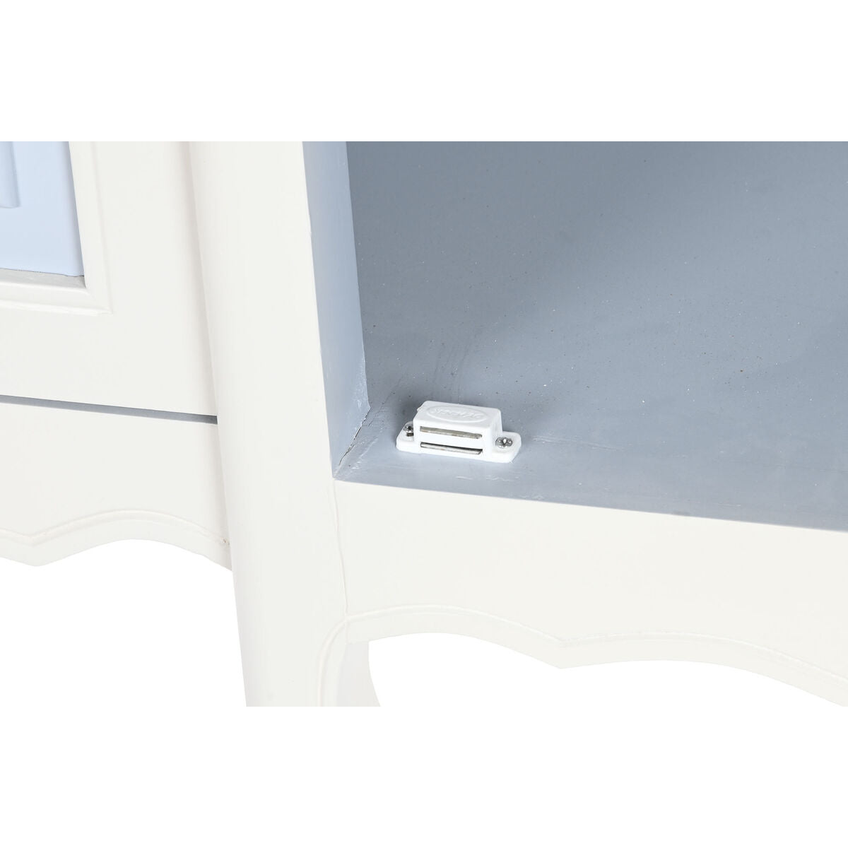 Aparador DKD Home Decor Blanco Azul cielo (140 x 45 x 90 cm)