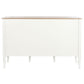 Aparador DKD Home Decor Blanco Azul cielo (140 x 45 x 90 cm)