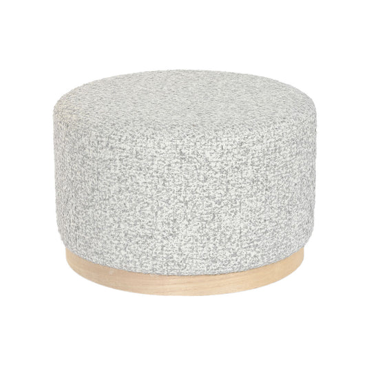 Banqueta DKD Home Decor 48 x 48 x 31 cm Gris claro