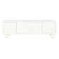 Mueble de TV DKD Home Decor Blanco Madera MDF 160 x 37 x 50 cm