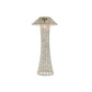 Lámpara solar Home ESPRIT Blanco 35 x 35 x 76 cm