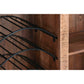 Mueble bar Home ESPRIT Negro Natural 145 x 53 x 100 cm