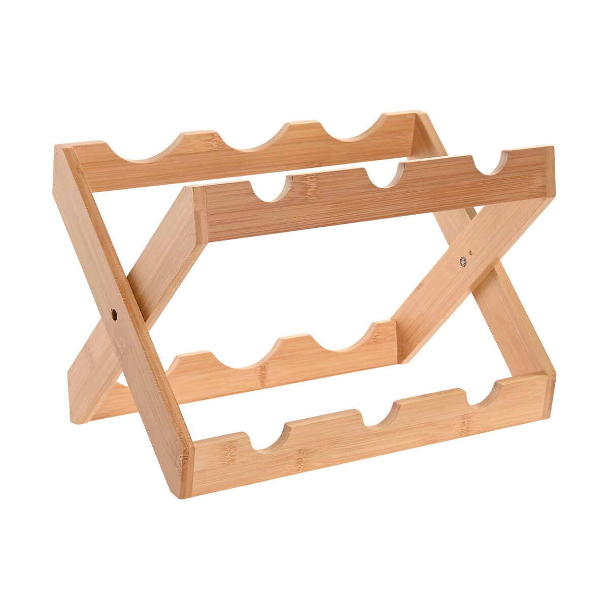 Botellero Home ESPRIT Natural 35,5 x 20 x 29,5 cm