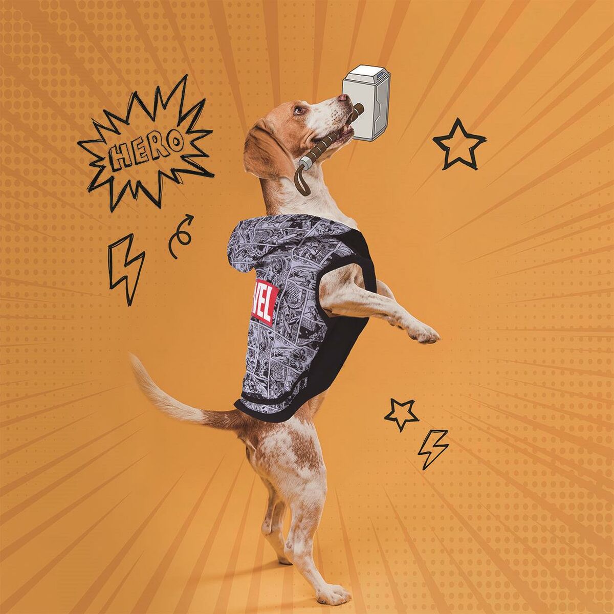Sudadera para Perro Marvel S