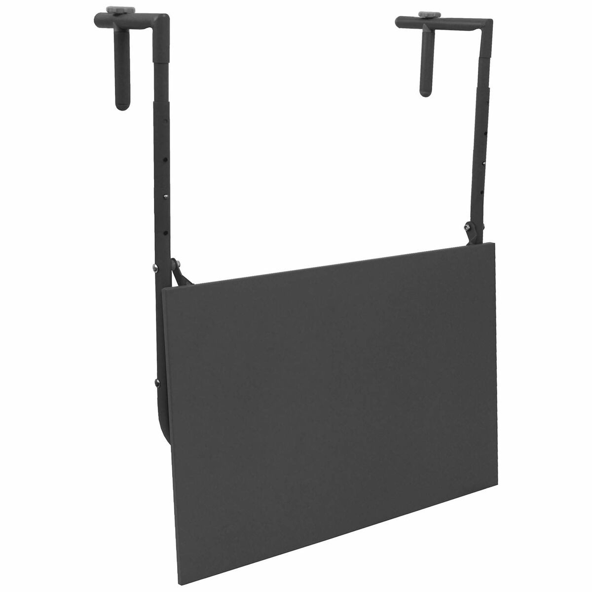 Mesa Plegable Ambiance Gris oscuro (60 x 43 cm)
