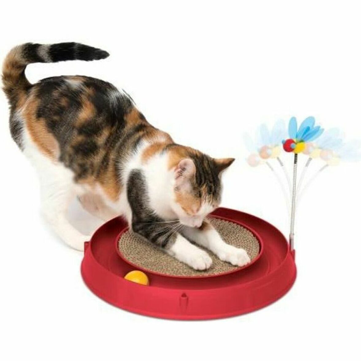 Juguete para gatos Catit Ø 36 cm Rojo - Imagen 3