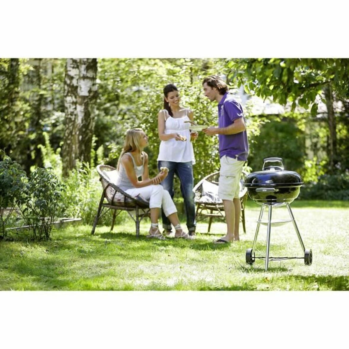 Barbacoa Weber Compact Ø 47 cm Acero Esmaltado - Imagen 4