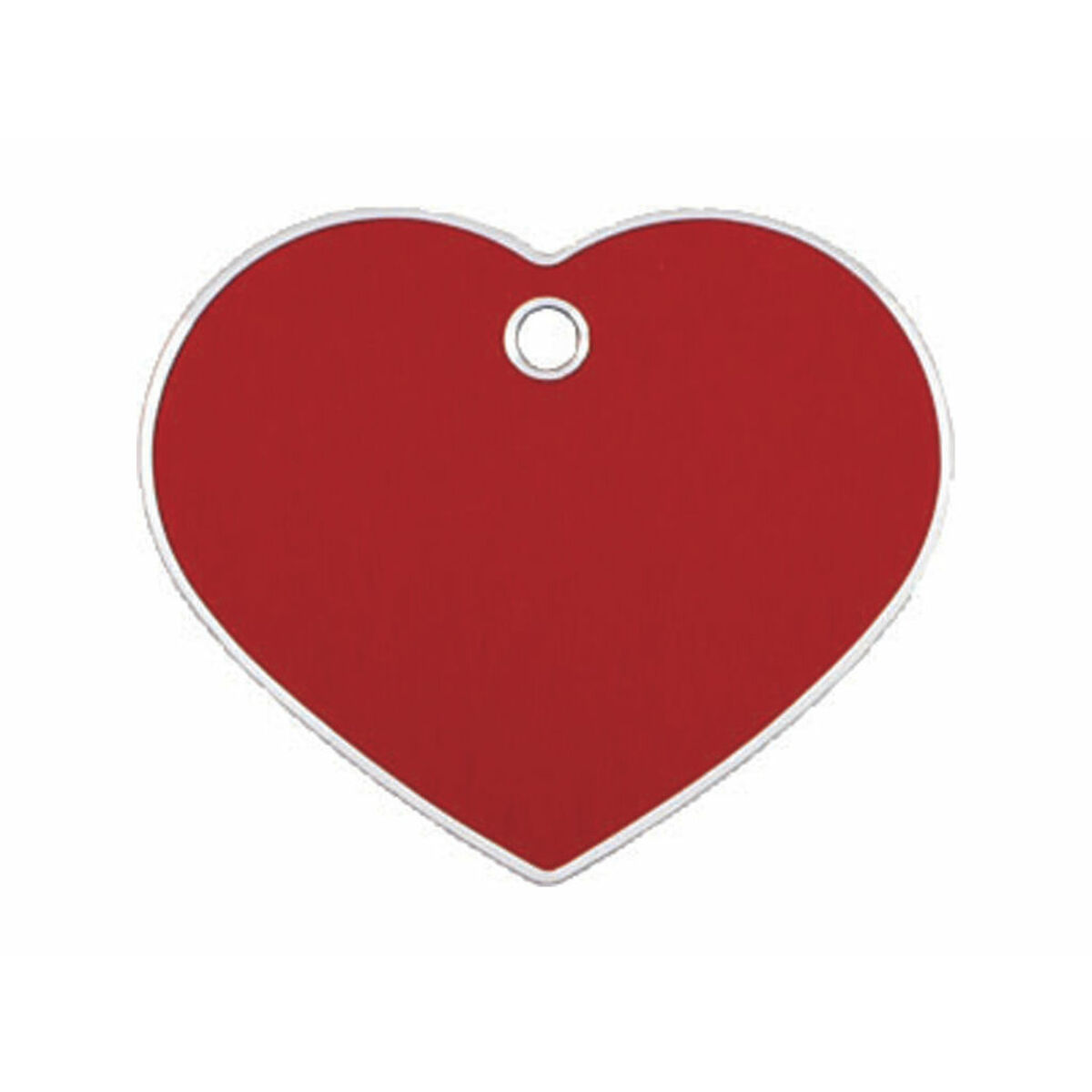 Placa identificativa Imarc Heart Rojo