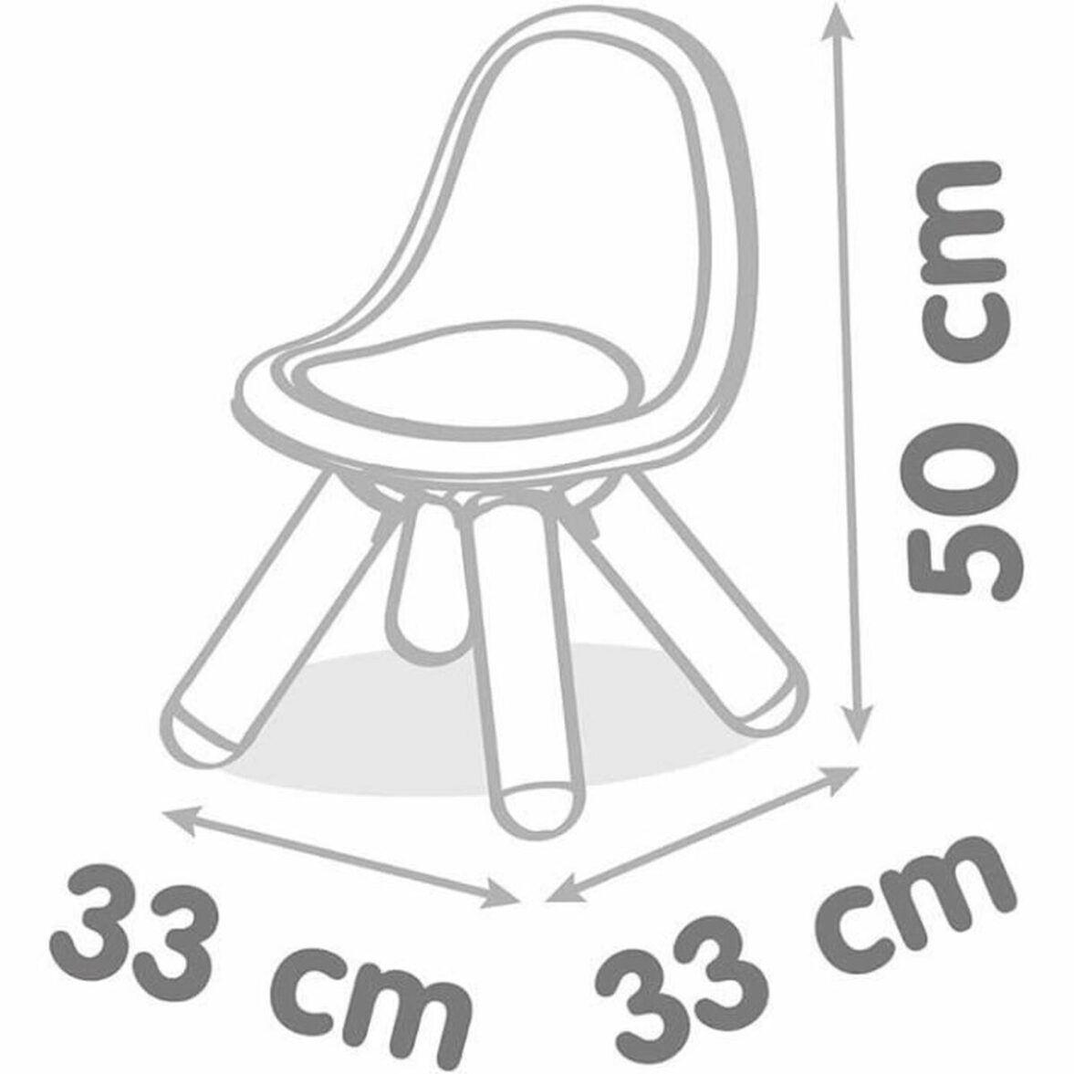 Silla Smoby Azul - Imagen 5