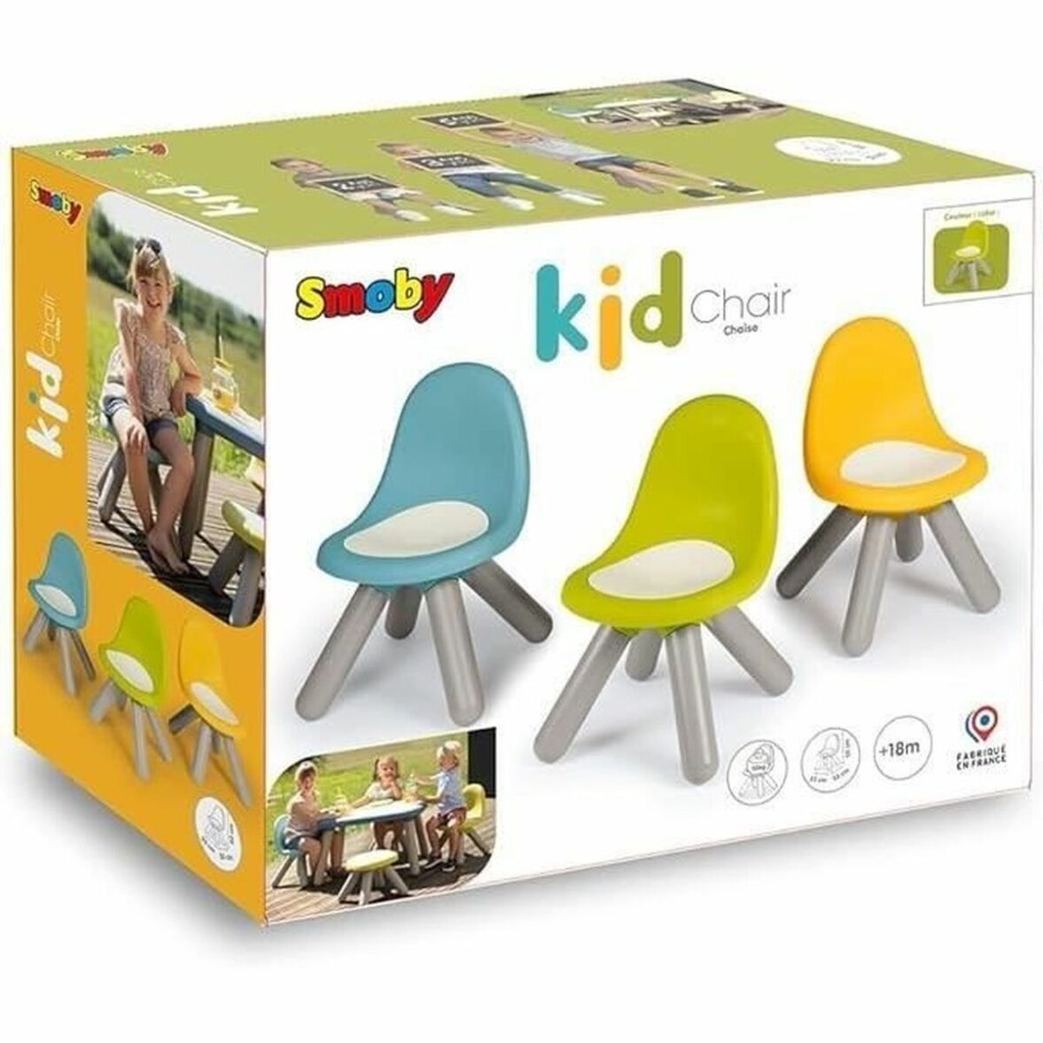 Silla Smoby Azul - Imagen 7