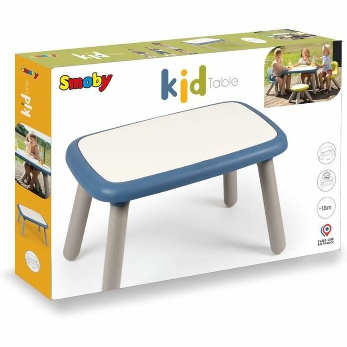 Mesa Infantil Smoby 76 x 52 x 45 cm Azul - Imagen 4