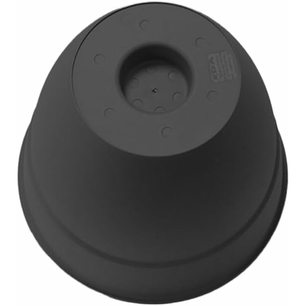 Maceta EDA Gris Ø 52 cm Gris oscuro Plástico Redondo Moderno - Imagen 4