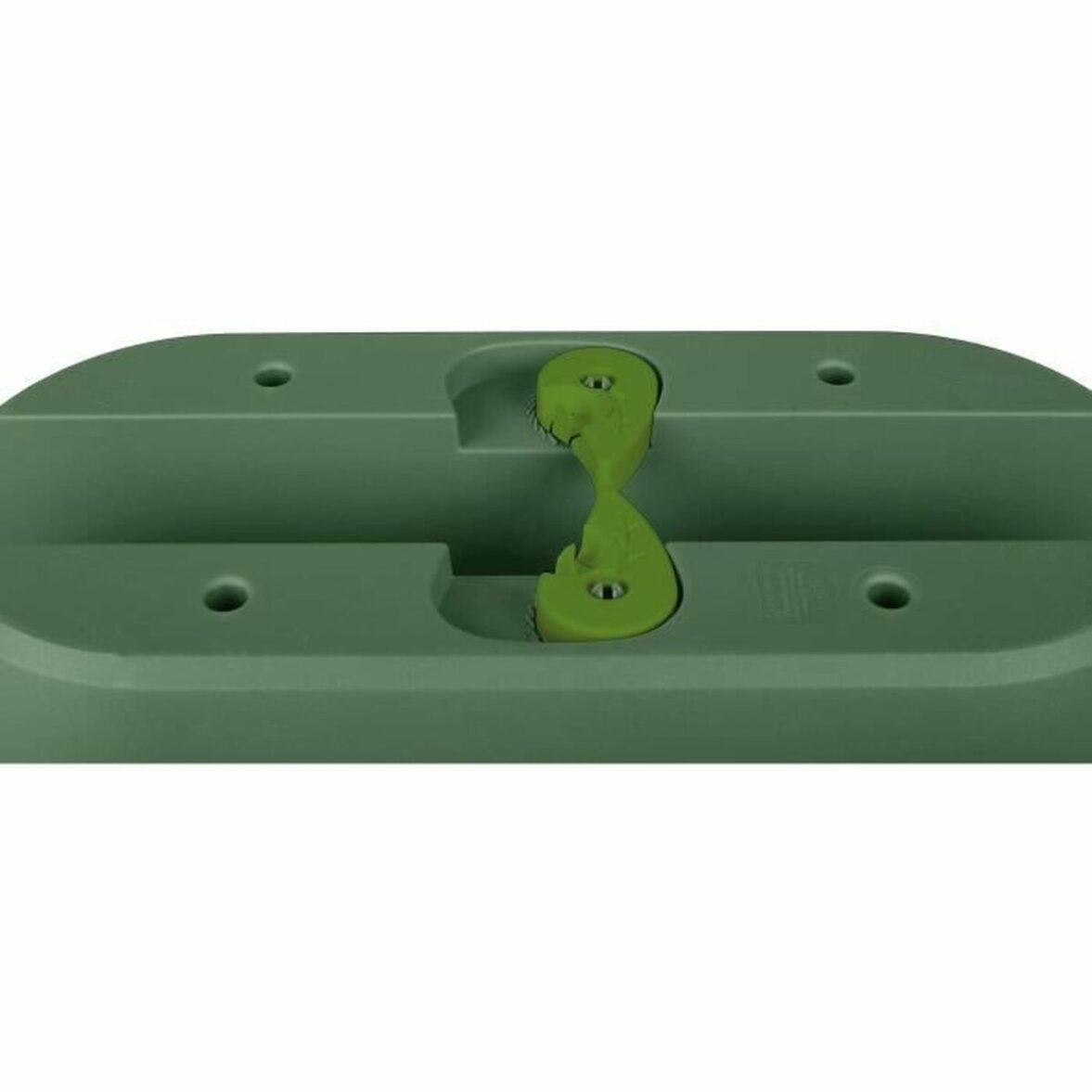 Maceta EDA Verde Plástico Oval Moderno - Imagen 5