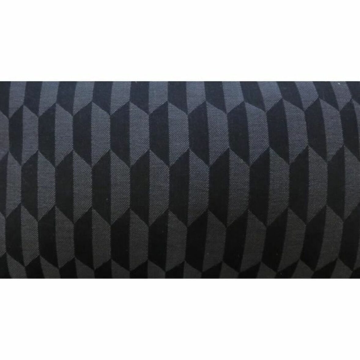 Tumbona Jardin Prive Negro Geométrico 132 x 55 x 35 cm Madera de haya - Imagen 3