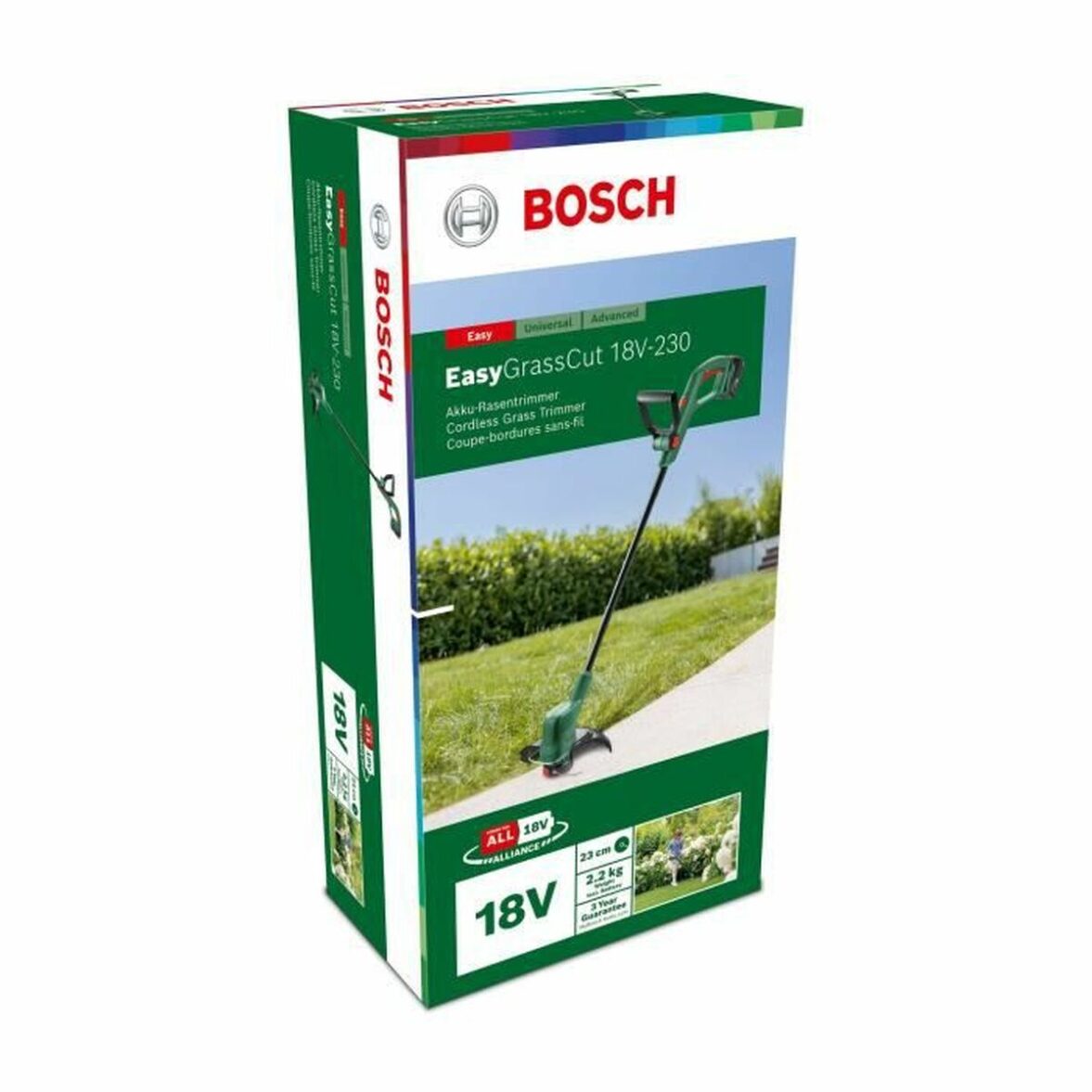 Recortadora Eléctrica BOSCH Easy GrassCut 18V-230 18 V Ø 23 cm - Imagen 4