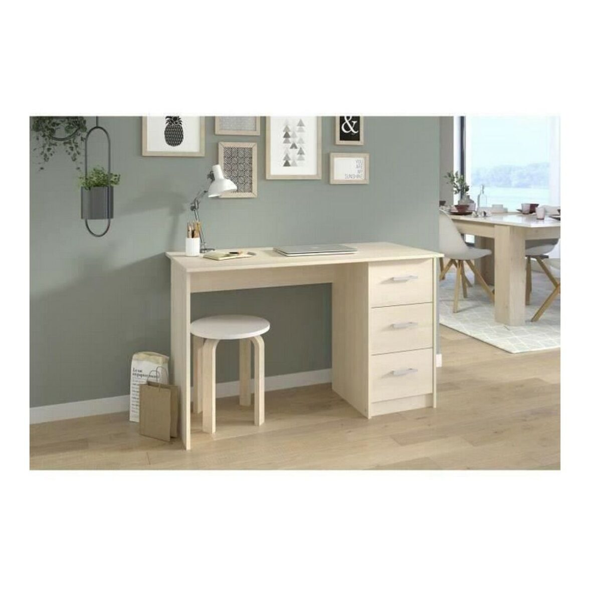 Escritorio Parisot Essentielle Acacia 121,2 x 74,3 x 55 cm - Imagen 5