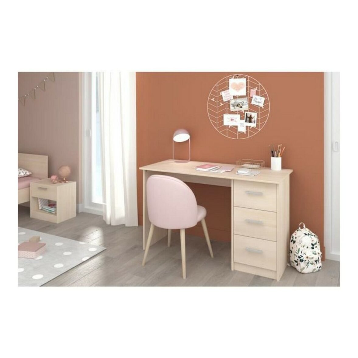 Escritorio Parisot Essentielle Acacia 121,2 x 74,3 x 55 cm - Imagen 4