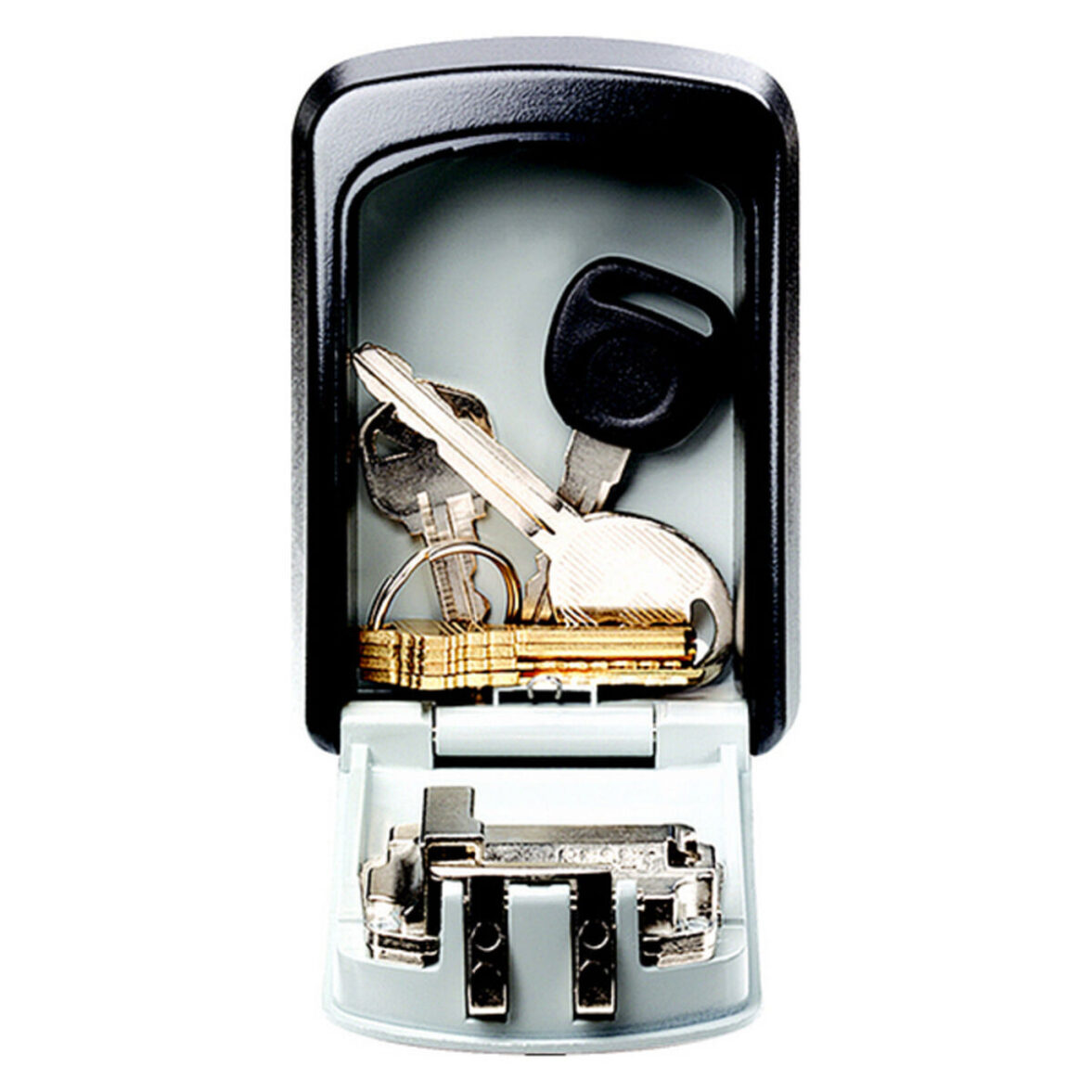 Armario de llaves Master Lock 5401EURD Metal Negro/Gris 8 x 3 x 12 cm - Imagen 6