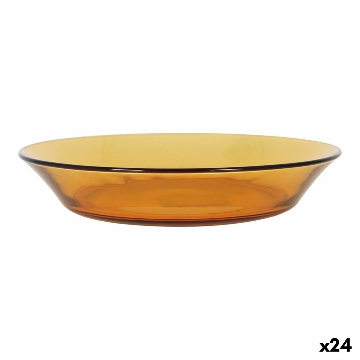 Plato Hondo Duralex Lys Ambar 19,5 cm (24 Unidades)