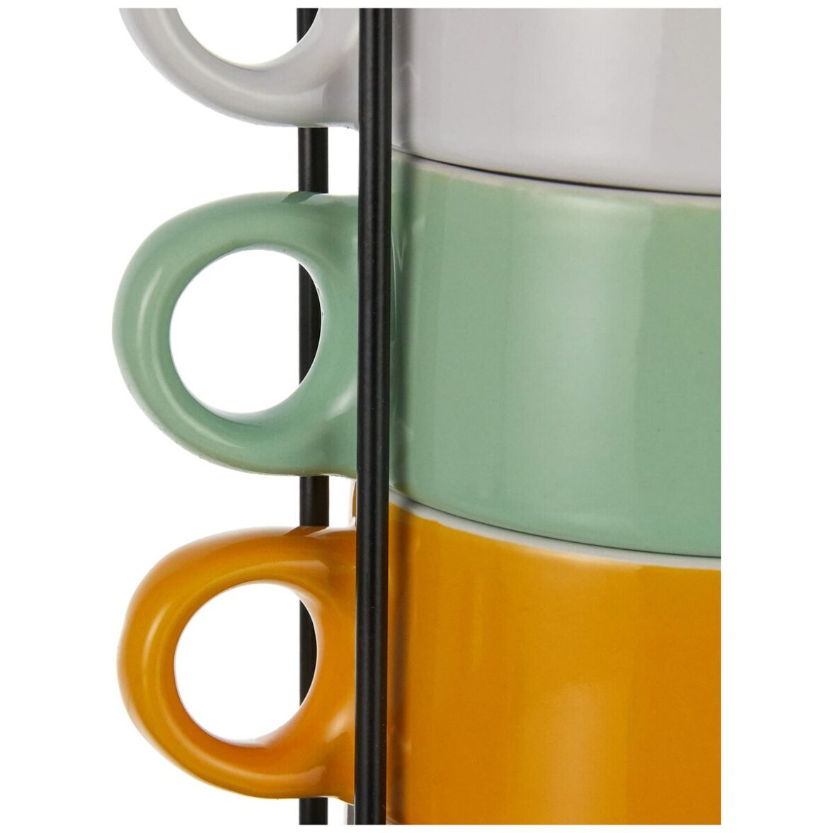 Juego de 6 Tazas de Café Secret de Gourmet Navidad Con soporte - Imagen 3
