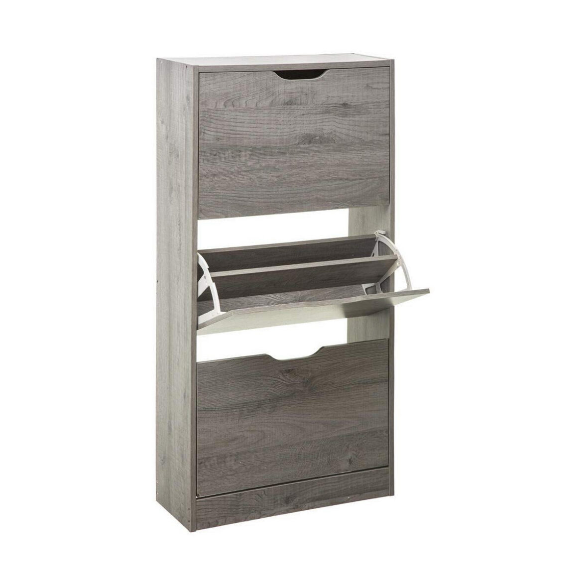 Zapatero 5five Simply Smart Gris claro Madera 115 x 60 x 24 cm - Imagen 4
