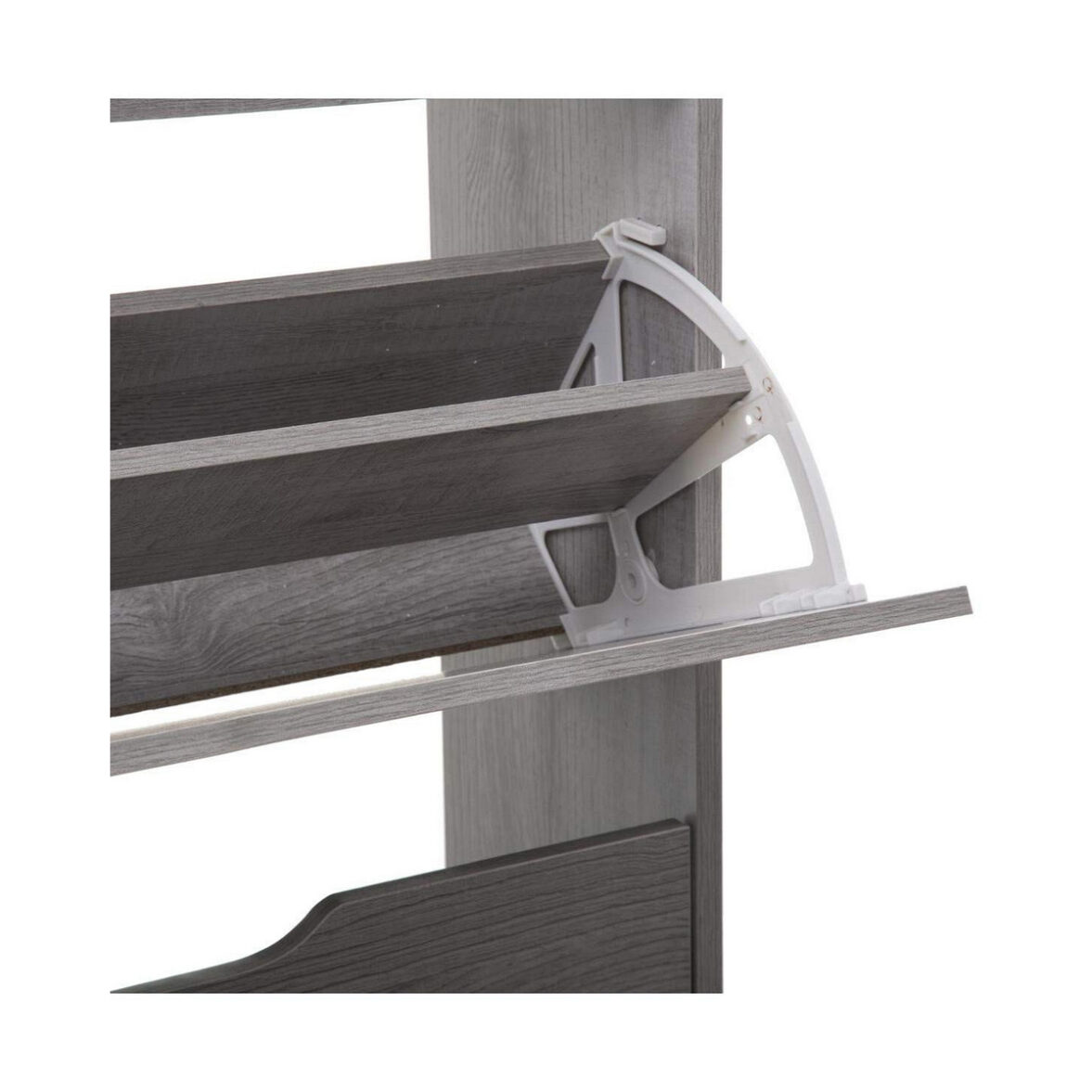 Zapatero 5five Simply Smart Gris claro Madera 115 x 60 x 24 cm - Imagen 5