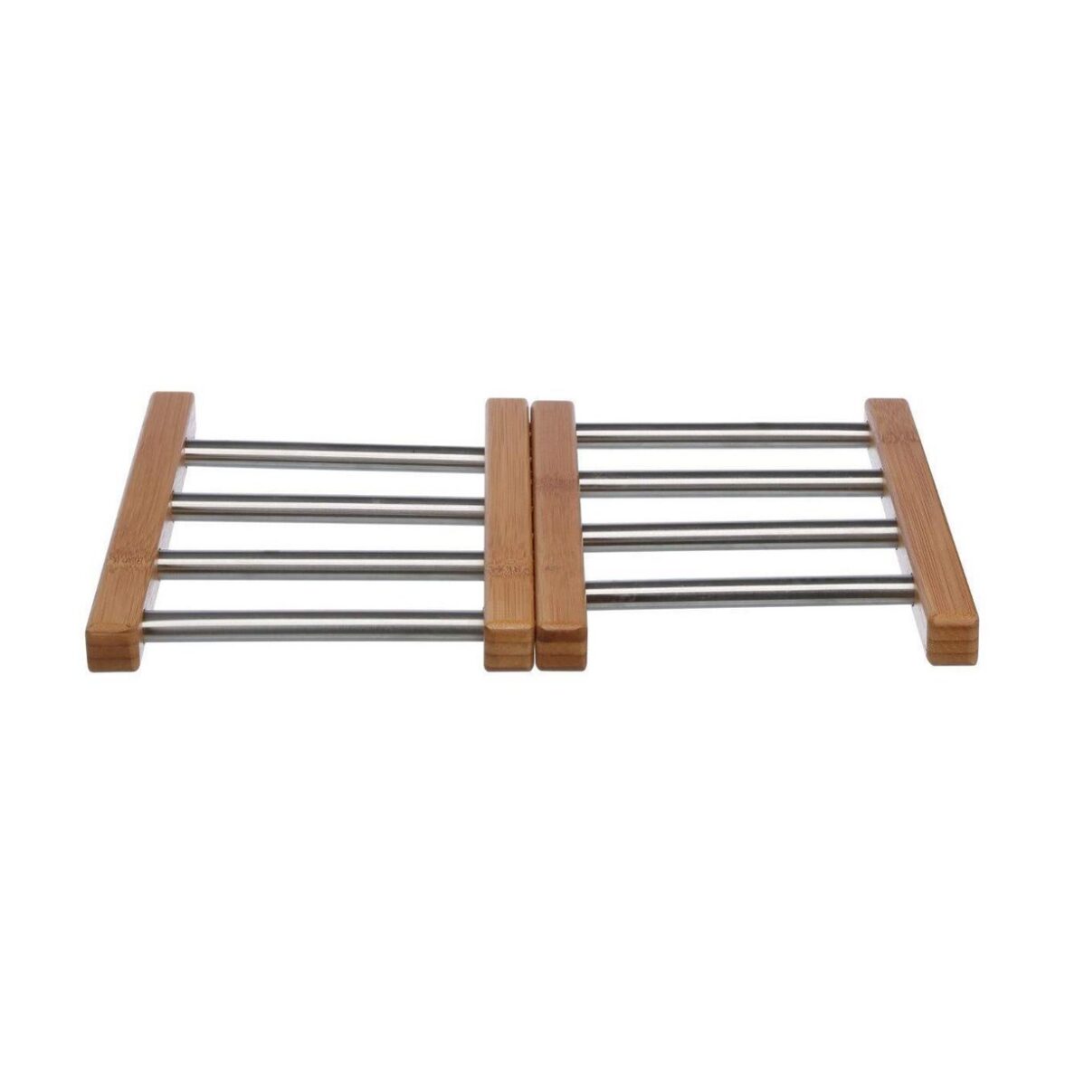 Salvamantel Secret de Gourmet Natural Acero Inoxidable 35,2 x 22,2 x 2 cm Extensible
